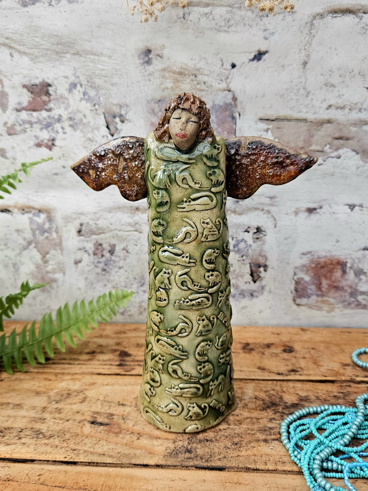 Ceramic Angel Figures ceramic piece