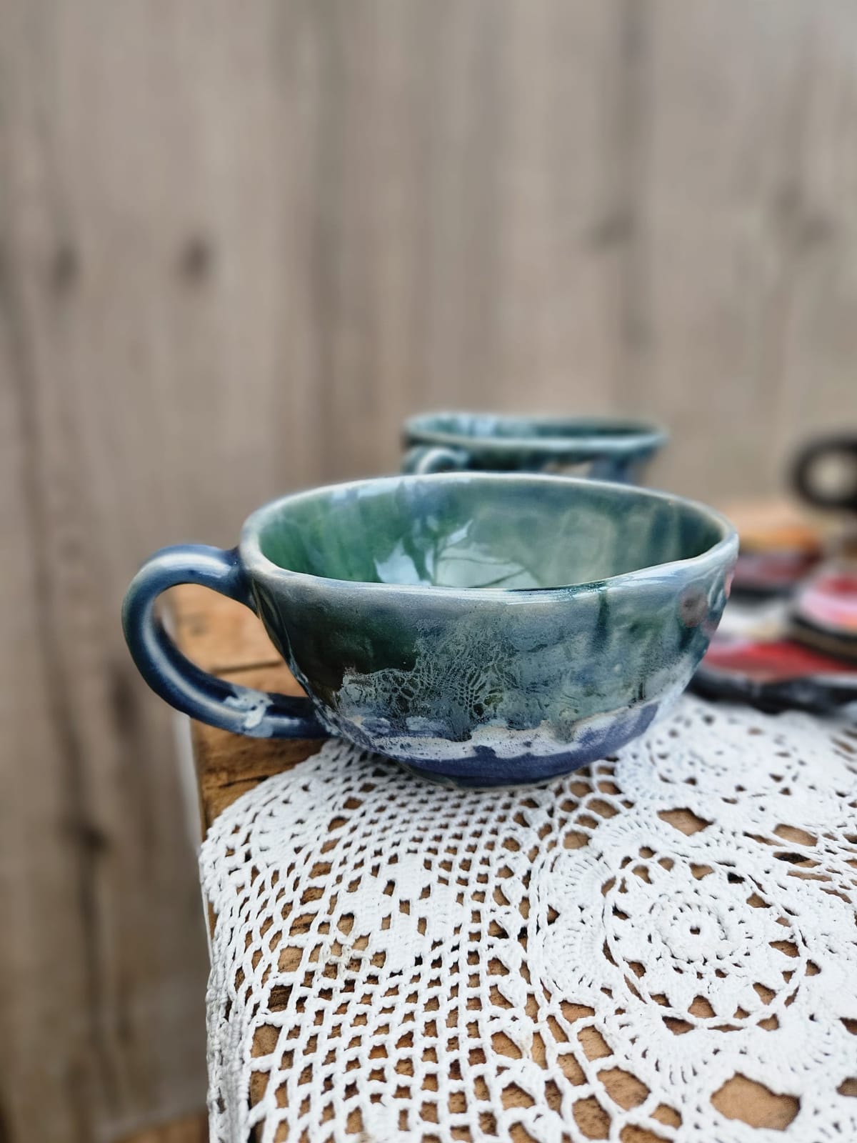 Handmade Large Ceramic Cups – 500 ml thumbnail 5