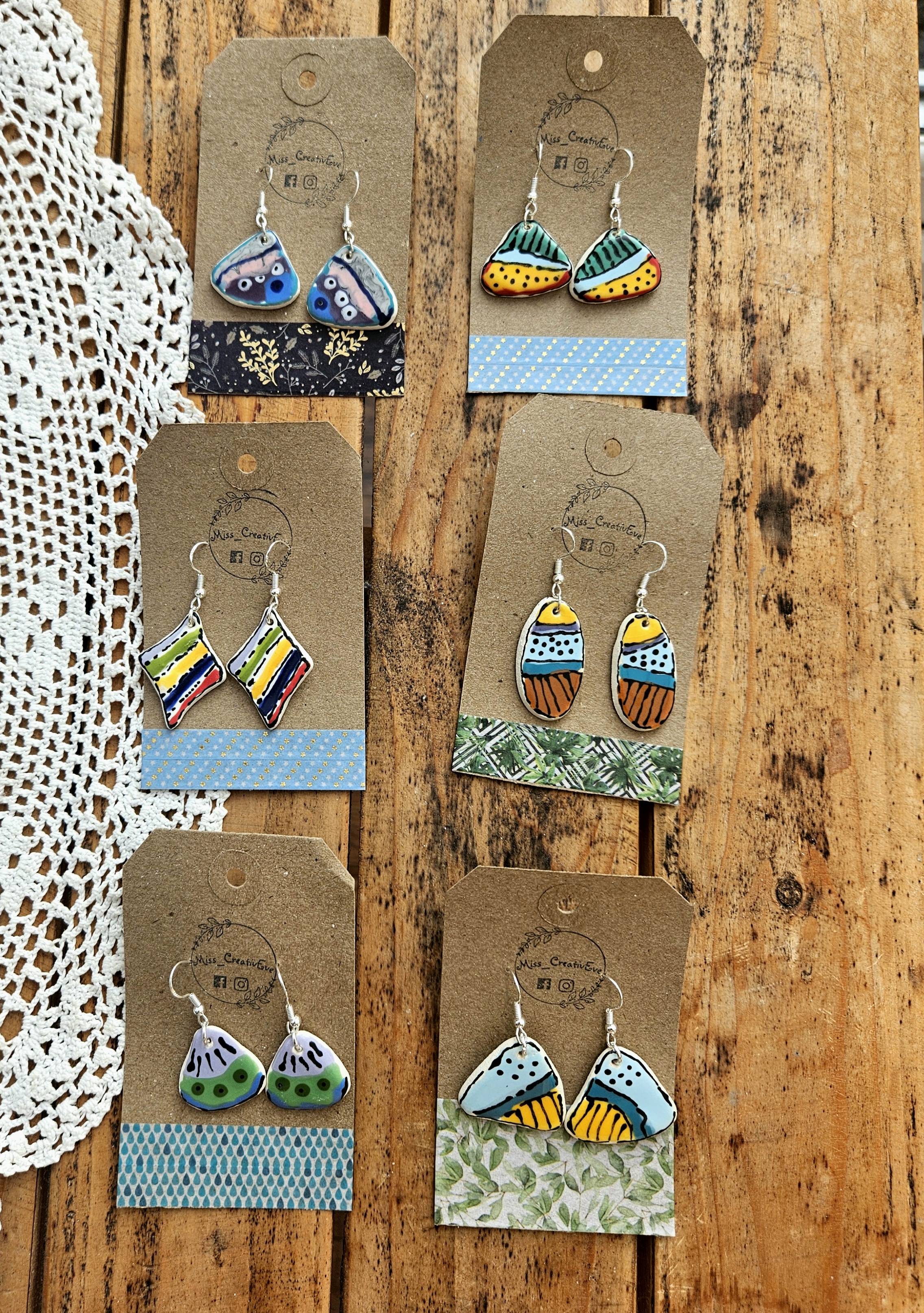 Wildflower Heart Ornaments (Set) thumbnail 3