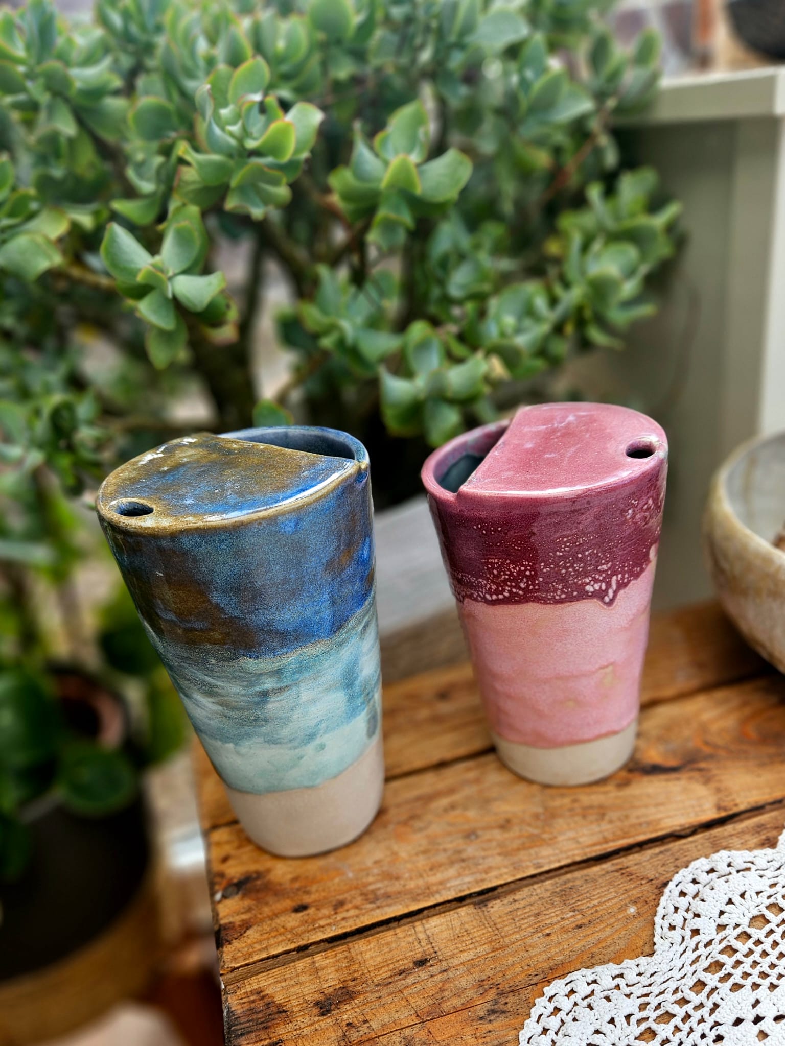 Travel Mugs ceramic piece