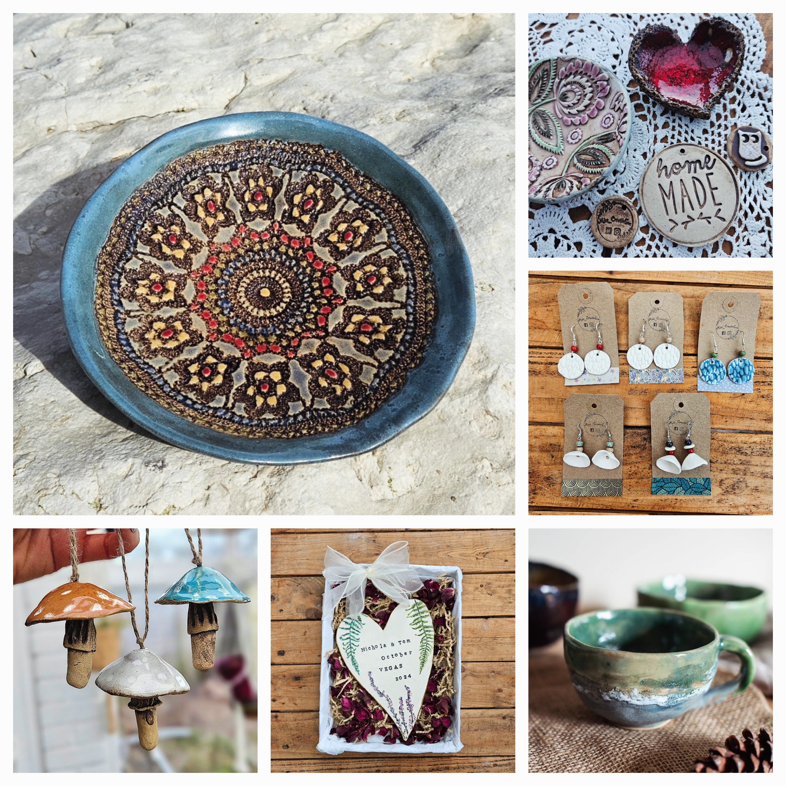 Studio Sampler – Bowls, Mugs & Ornaments (Collage) thumbnail 2