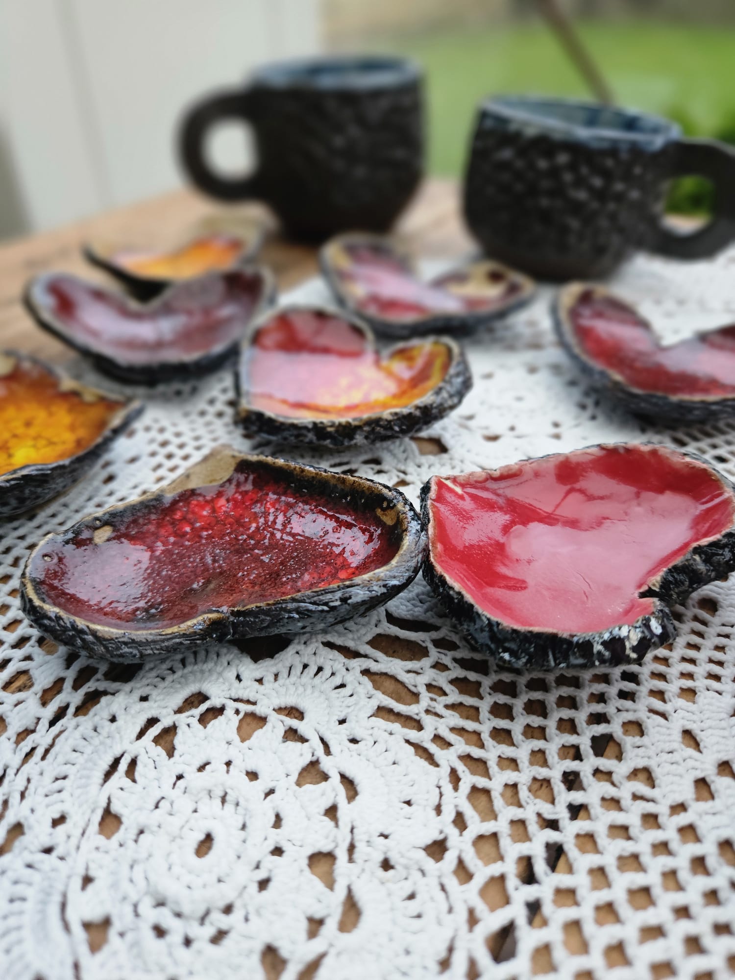 Ceramic workspace inside the Miss_CreativEve studio