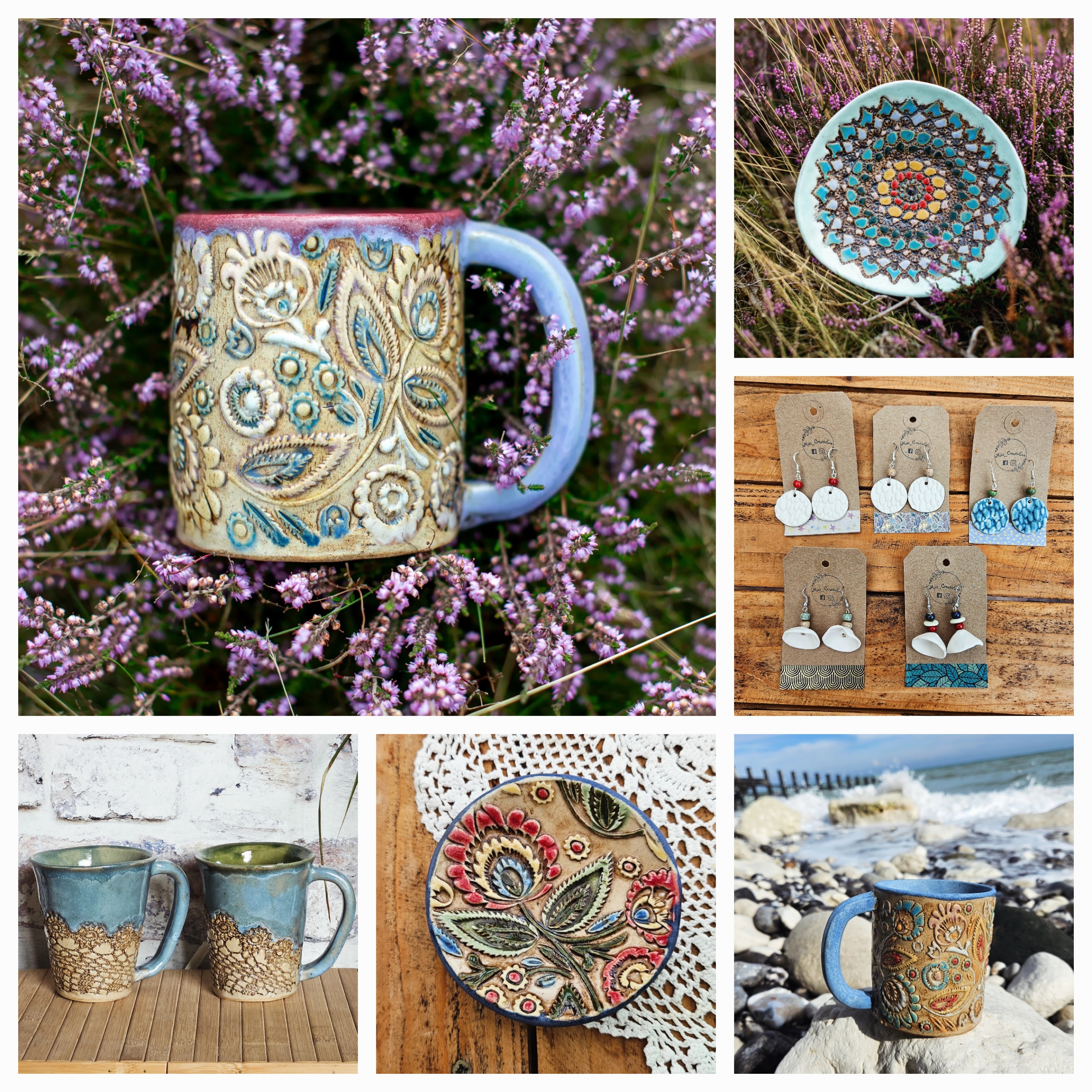 Holiday Ornaments – Angels, Mushrooms & Trees thumbnail 3
